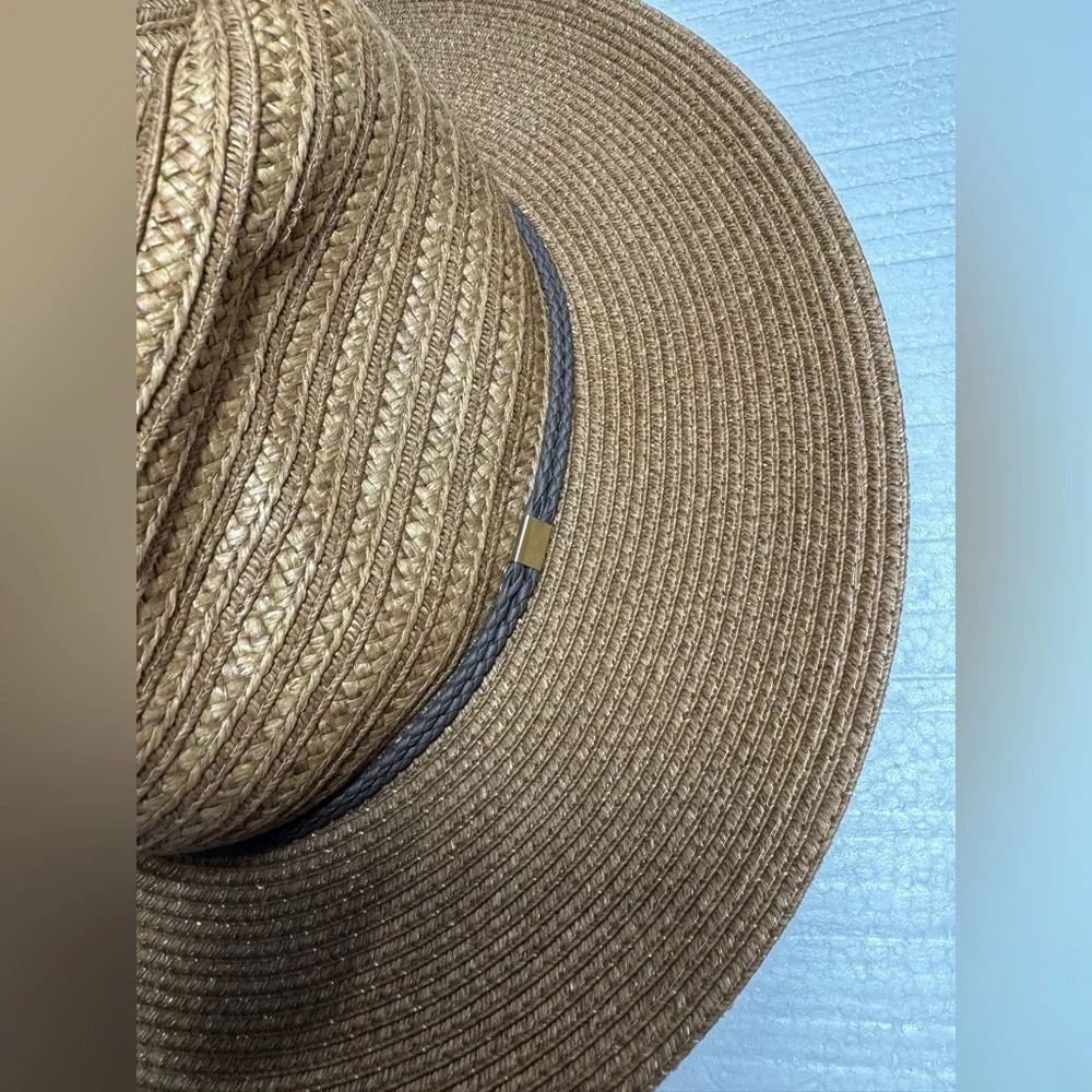 Stylish Brown Men's Hat San Diego Hat Company Paper 100% O/S Unisex